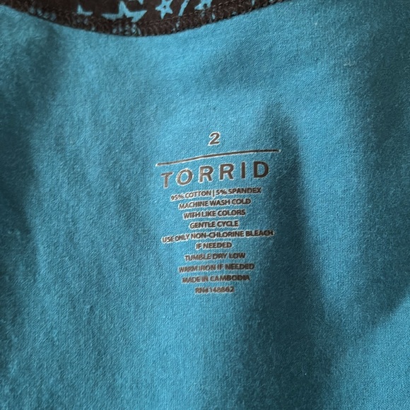 Torrid Shooting Star blue dress with pockets NWT - Picture 2 of 7